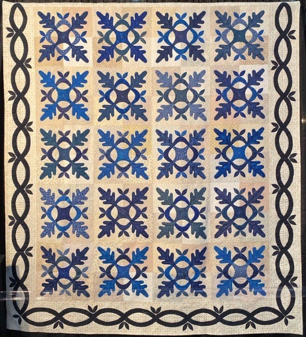Blue Oak Leaf