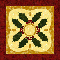 Holly Block Pattern