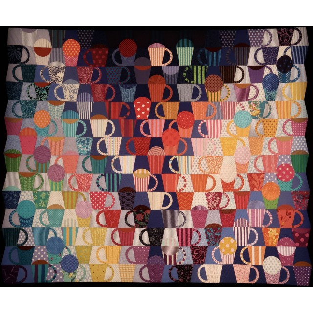 A Cup of Cubist Coffee and a Chocolate-Chip Cookie