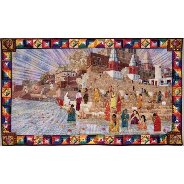 Dawn Prayers on the Ganges