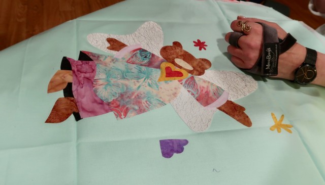 Penny Bear - Free Motion Appliqué