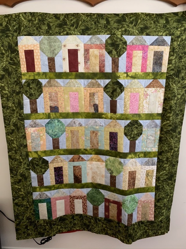Hawaiian T-Shirt Quilt