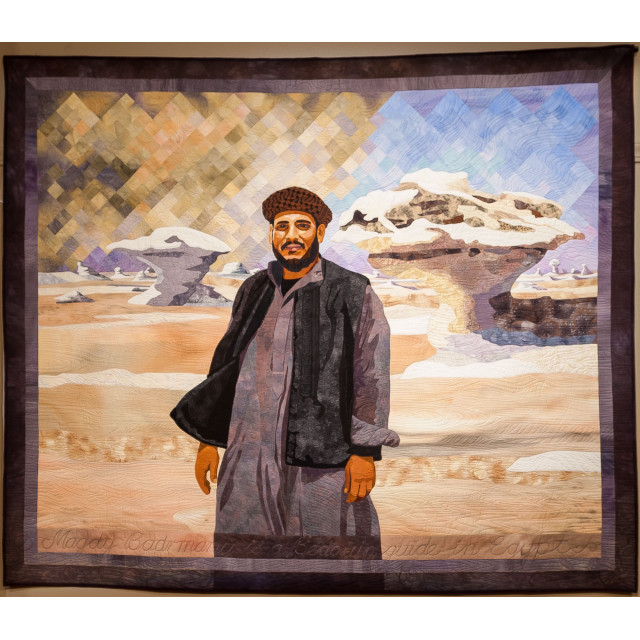 Sandstorm Over The White Desert