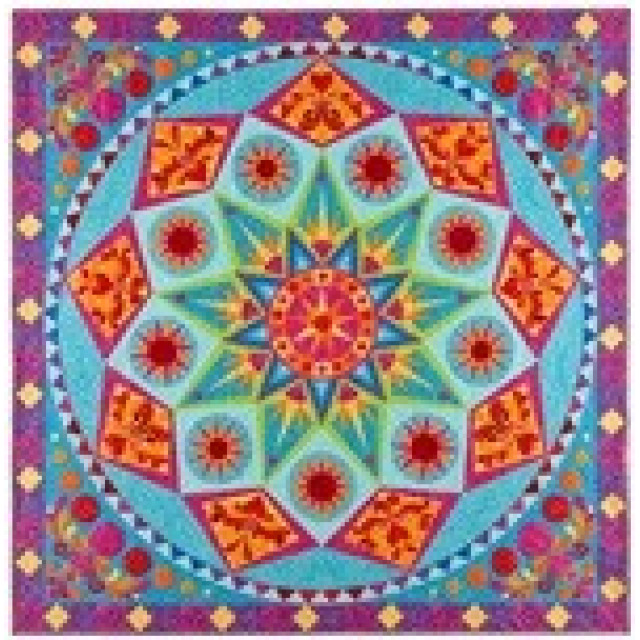 Sedona Star BOM 2012 - Month 01 - Printing Templates