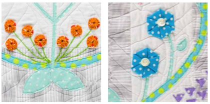 Blooms for Julie - 3-D Flowers