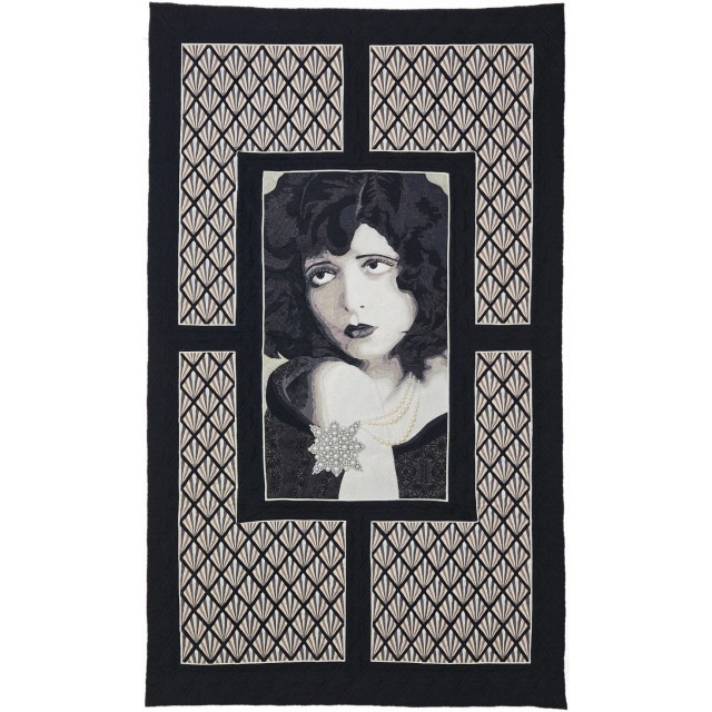 Clara Bow Wearing a Cloak