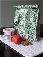 Oilcloth Lunch Bag