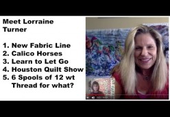 Meet Lorraine Turner - Textile Artist