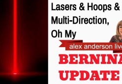 Alex Anderson LIVE: BERNINA - New Machines and New Features