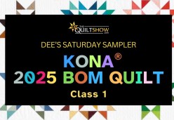 Kona 2025 BOM Speed Round Class 01: Getting Started