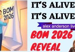 Alex Anderson LIVE - The Block of the Month 2026 Reveal