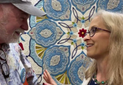 Margaret Solomon Gunn - AQS QuiltWeek Paducah 2023 Best of Show Winner Interview with Ricky Tims