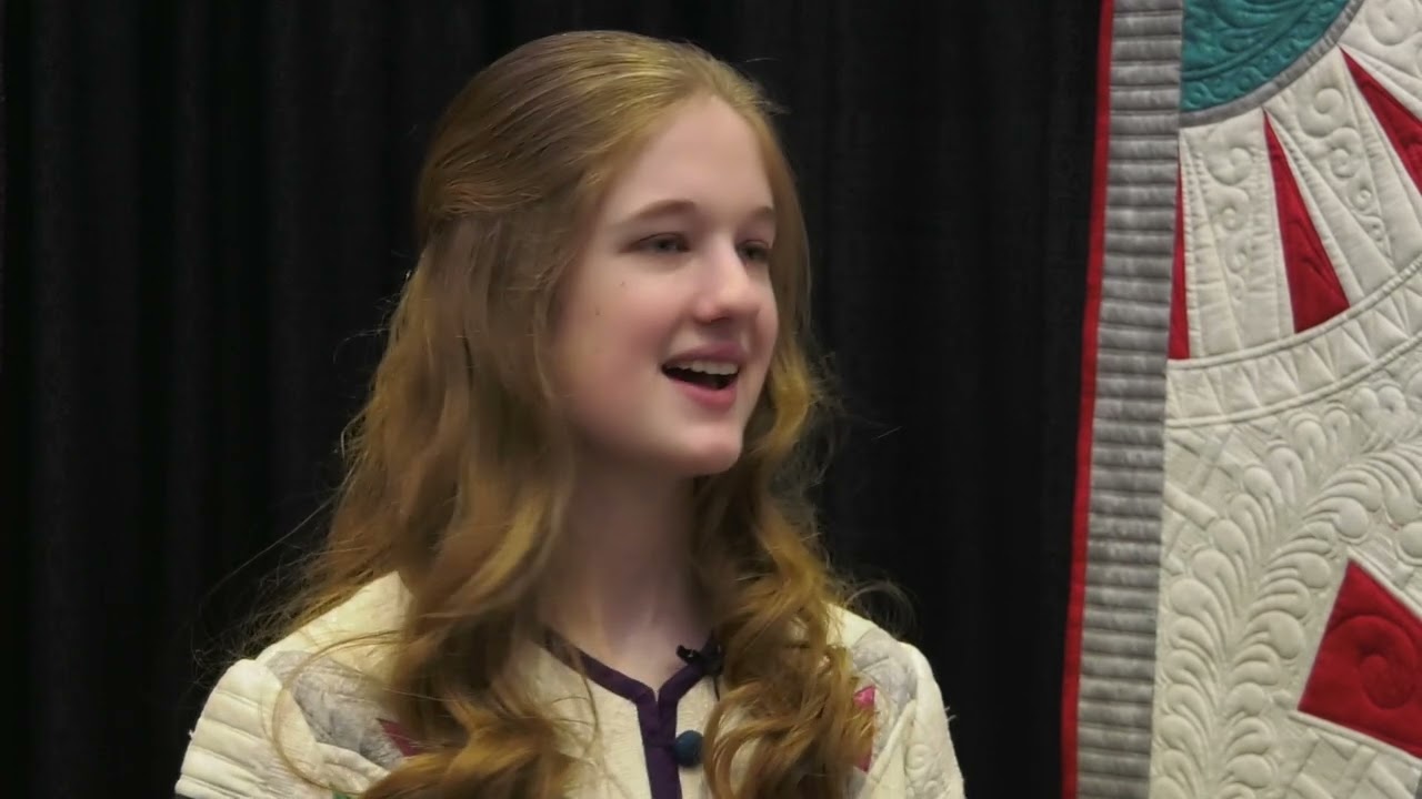 &quot;Fabulous Fireworks&quot; - Lorelai Kuecker at AQS QuiltWeek - Branson 2025