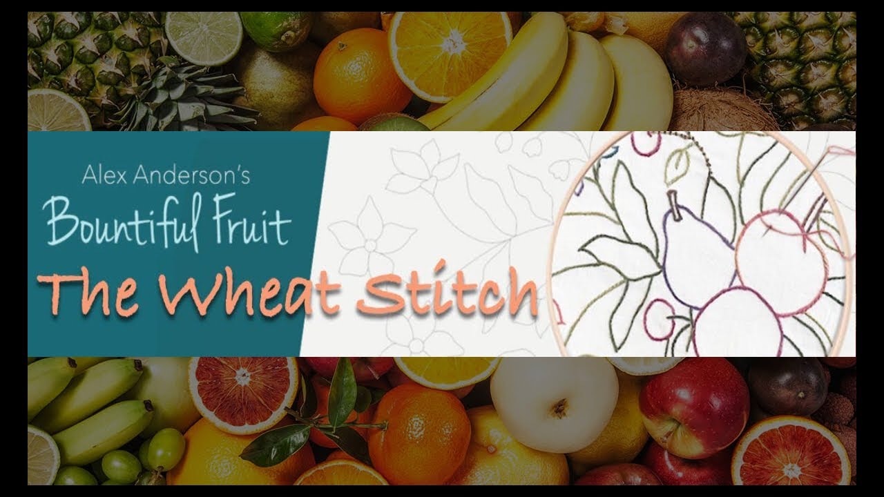 Bountiful Fruit Lesson 04 - Stitches (Part 3)