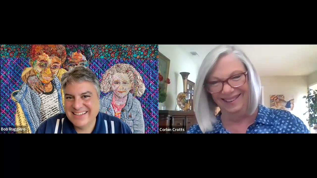 Judy Crotts Interview with Bob Ruggiero About &quot;Those Darn Boys&quot; - Winner of The Janome Master Award for Innovative Artistry at Houston 2023