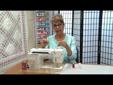 30 Tips and Tricks for Better Machine Quilting with Cindy Seitz-Krug - Tip 24 - Winding An Invisible Bobbin