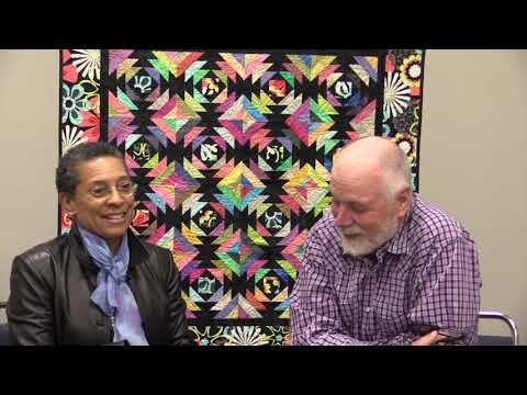 Gyleen Fitzgerald Talks to Ricky Tims as the 2019 Houston Quilt Festival Gyleen Fitzgerald Talks to Ricky Tims as the 2019 Houston Quilt Festival
