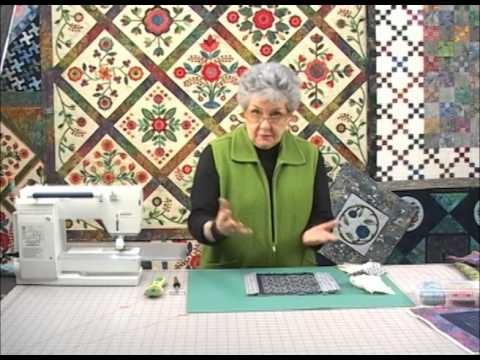 Sharon Pederson - Lesson 12 - Adding Borders to an Already Quilted Quilt