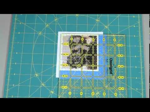 Printing on Fabric - Lesson 06 - Trimming Photos to Size