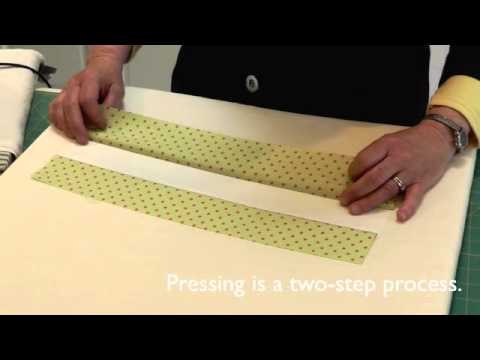 Contemporary Quilt Sampler with Laura Nownes - A Resource Guide 03 - Pressing