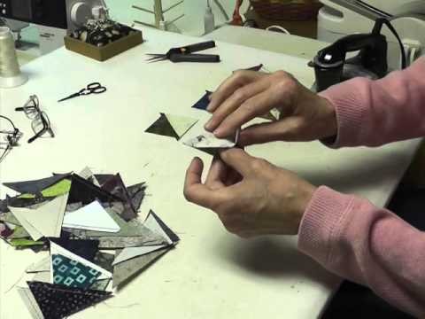 Margo Clabo's Classroom - Tip 06 - Preparing Half-Square Triangles