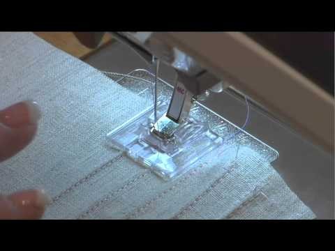 Decorative Stitched Pintucks