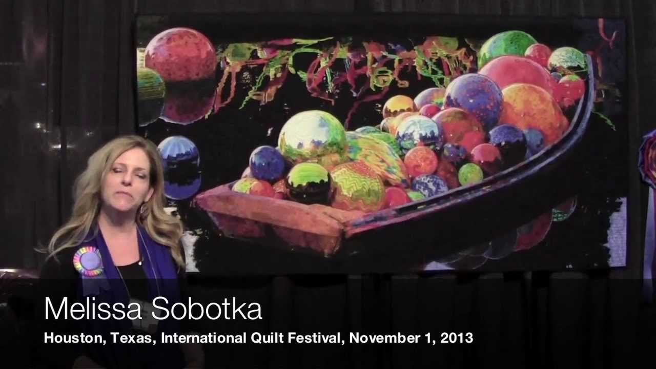 Chihuly's Gondola - Go Tell It at the Quilt Show! Interview with Melissa Sobotka