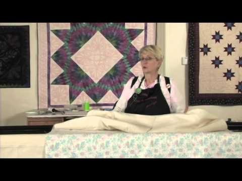 Longarm Quilting - Lesson 04 - Loading the Lining (Backing) and the Batting