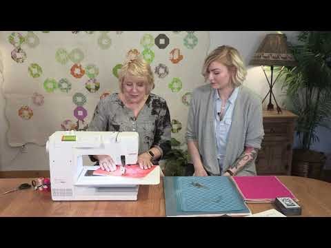Straight Line Quilting with a Walking Foot