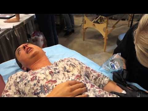 Stacey Martin - Tattoo Artist at QuiltCon 2015