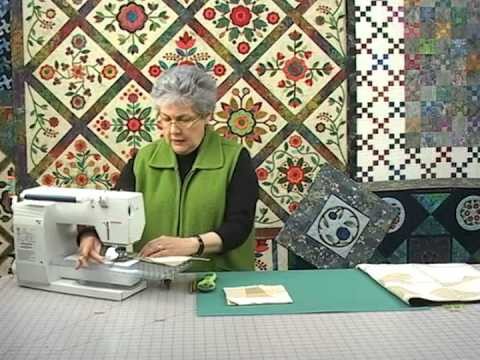 Sharon Pederson - Lesson 16A - Crazy Quilt Blocks - Part 2