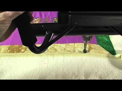 Longarm Quilting - Lesson 14 - Fairy Wallhanging Part 01 - Quilting Design