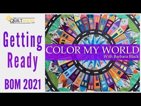 Color My World BOM 2021 - Introduction
