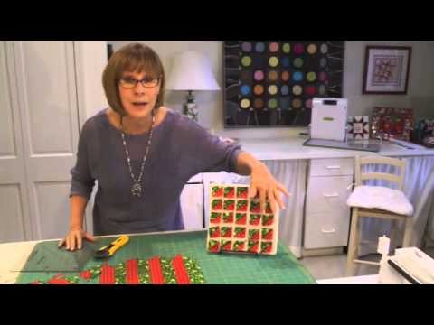 Holiday Lights Quilt - Lesson 06 - Half-Square Triangle Inner Border