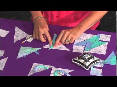Postage Stamp Basket Quilt Block