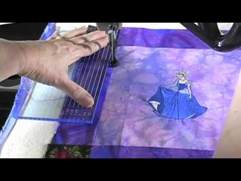 Longarm Quilting - Lesson 10 - Princess Wallhanging Part 01 - Getting Started