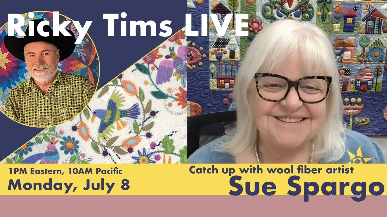 Wool Fiber Artist - Sue Spargo